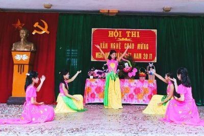 Văn nghệ chào mừng ngày nhà giáo Việt Nam 20/11