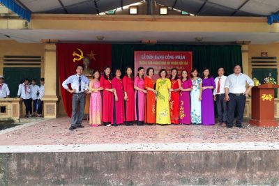 LỄ KHAI GIẢNG NĂM HỌC 2017-2018 TRƯỜNG THCS HOÀNG ĐÔNG